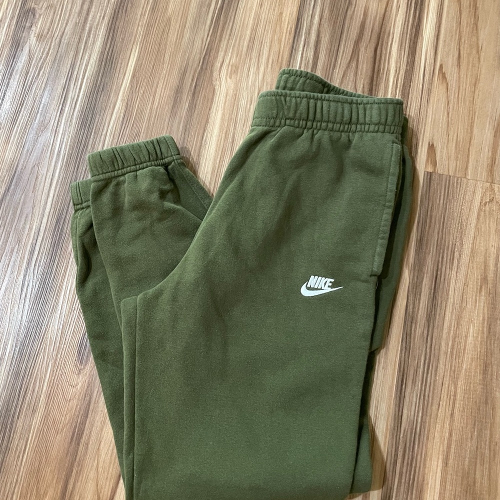 Nike Khaki Green Joggers
